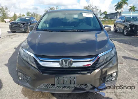 2019 Honda Odyssey Ex-L из США, поврежденный, VIN 5FNRL6H72KB034061
